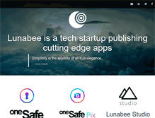 Tablet Screenshot of lunabee.com